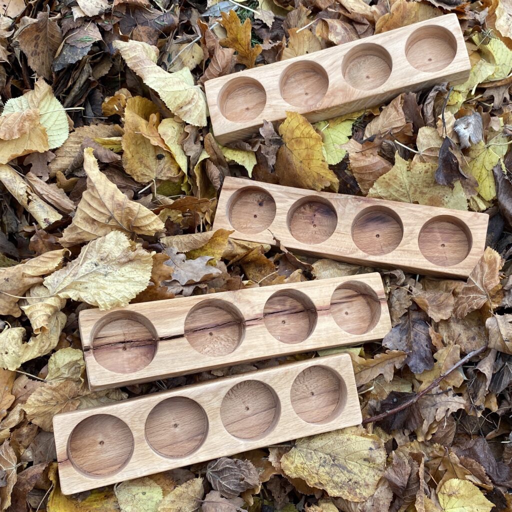 Holzleuchter